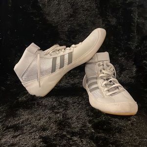 adidas art AC7502 - Men's Onyx/Dark Onyx Gray Wrestling Boxing MMA Shoe